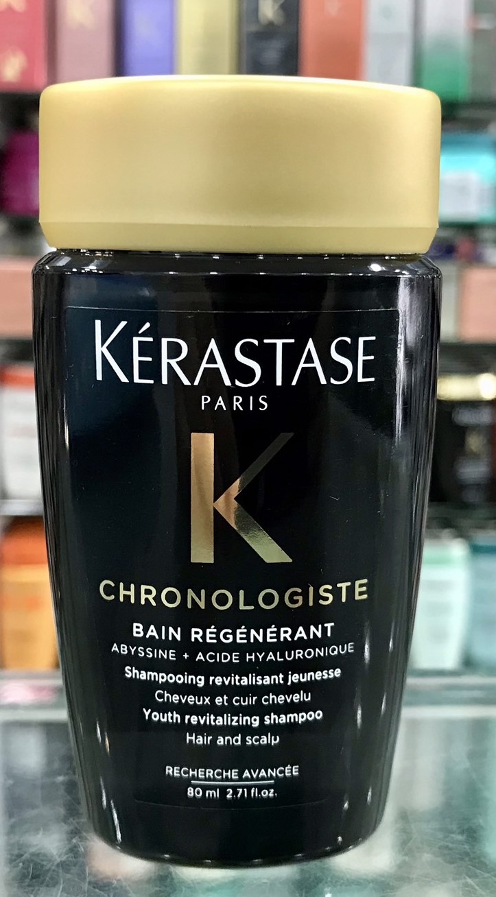 便宜生活館【洗髮精】卡詩 KERASTASE 黑鑽極萃逆時髮浴80ml (旅行組) 頂級系列 全新公司貨 (可超取)