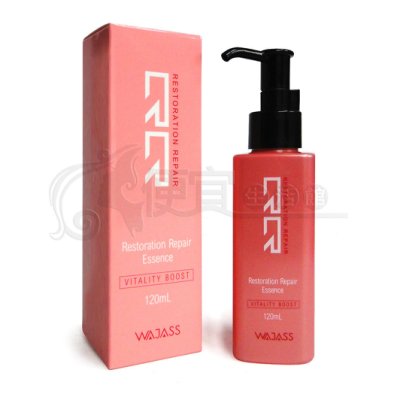 【免沖洗護髮】WAJASS 威傑士 RR3復原修復精華液 (摩洛哥堅果油) 120ml(公司貨)