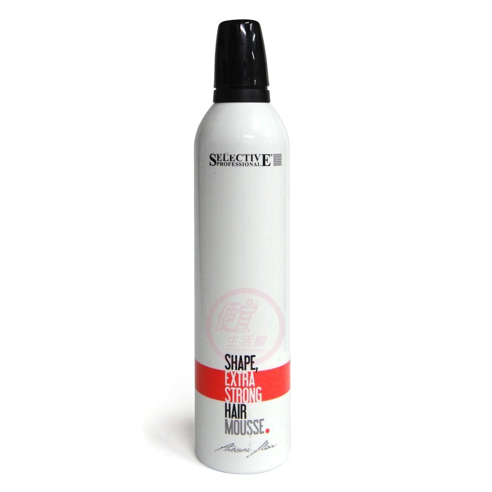 【造型品】義大利 selective 雪樂媞 激進泡固定慕斯(強黏)400ml 捲度持久有型專用 (可超取)