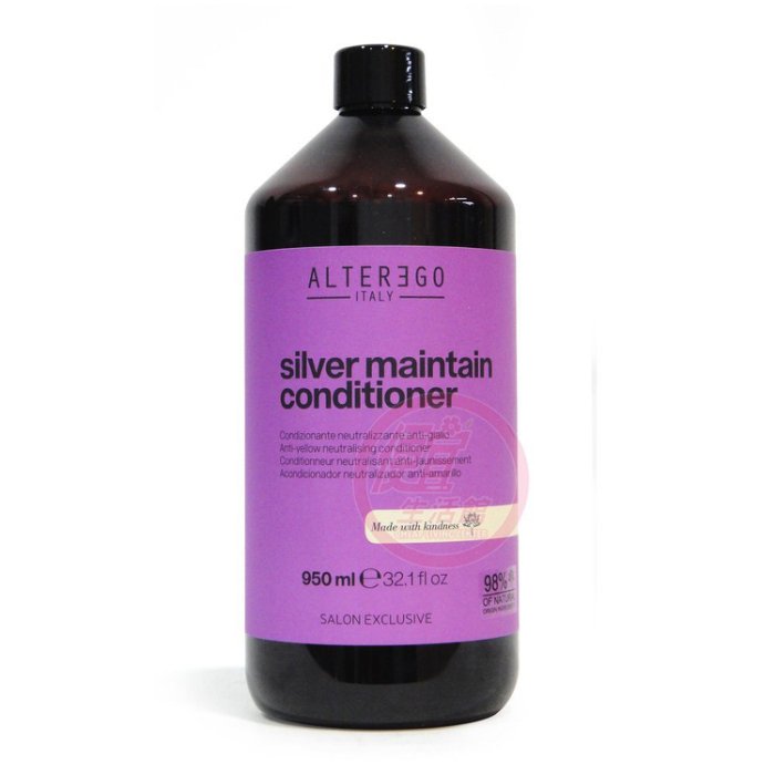 便宜生活館【深層護髮】艾特 伊果 ALTEREGO 紫光恆彩修護素1000ml 矯色/去黃橘/染後髮質專用 全新公司貨