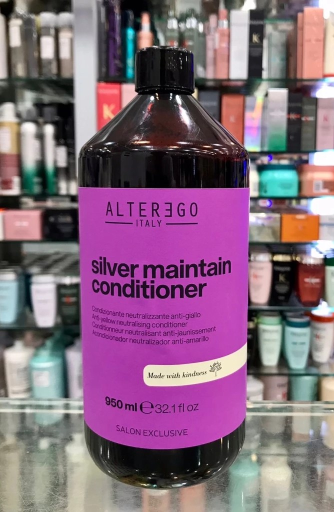 便宜生活館【瞬間護髮】艾特伊果 ALTEREGO 紫精靈恆彩修護素950ml(紫光恆彩) 矯色/去黃橘/染後髮質專用 全新公司貨 (可超取)