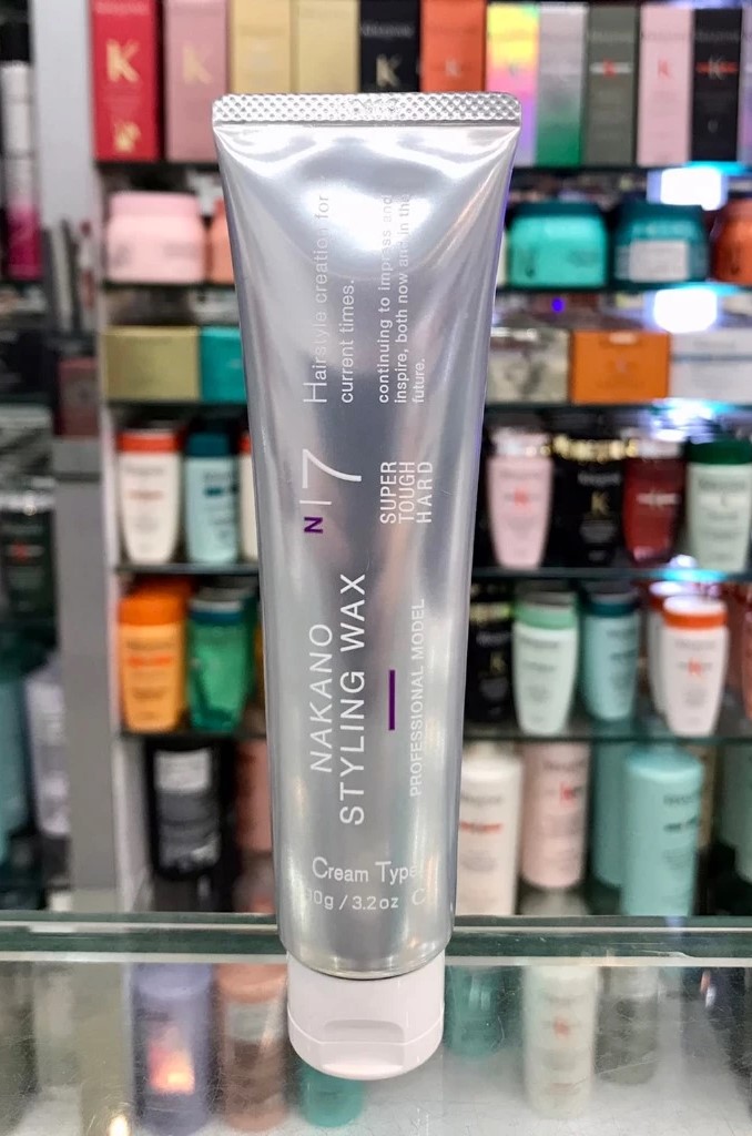 便宜生活館【造型品】日本 中野製藥 NAKANO N7乳霜蠟90ML 提供立體層次與支撐塑形動感專用 全新公司貨 (可超取)