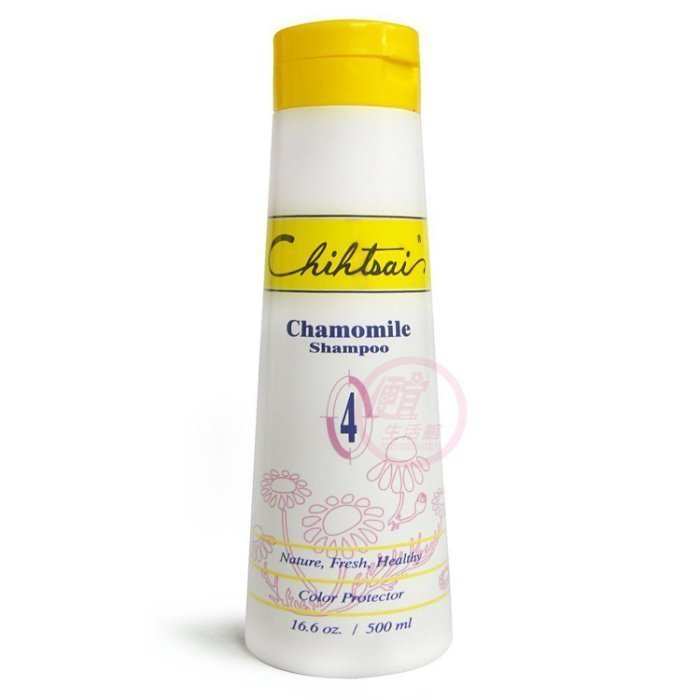 便宜生活館【洗髮精】芝彩 4號洋甘菊洗髮精500ml 光澤輕盈滋養專用 全新公司貨 (可超取)
