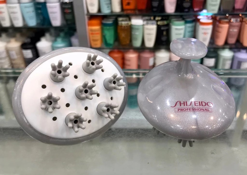 便宜生活館【工具】日本 資生堂 SHISEIDO 資生堂-高質感摩輕巧氣墊頭皮按摩器 提供省力按摩頭皮專用(可親水) 全新公司貨 (可超取)