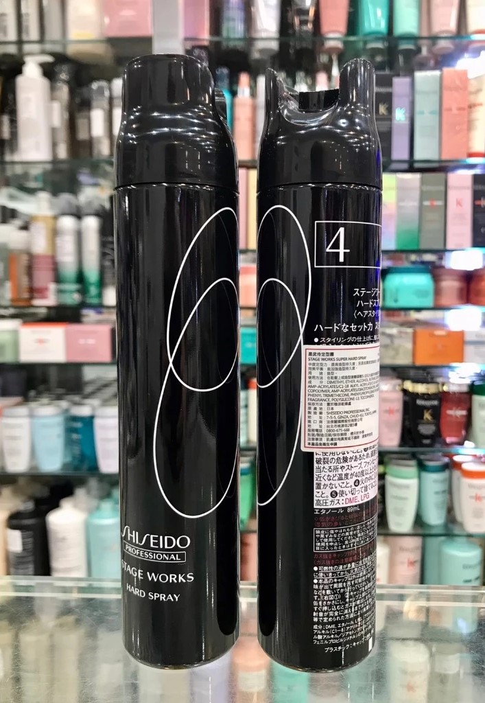 便宜生活館【造型品】日本 資生堂 SHISEIDO 黑武伶定型霧(4) 180g 抗潮、中度定型力並提高造型持久度專用 全新公司貨 (可超取)