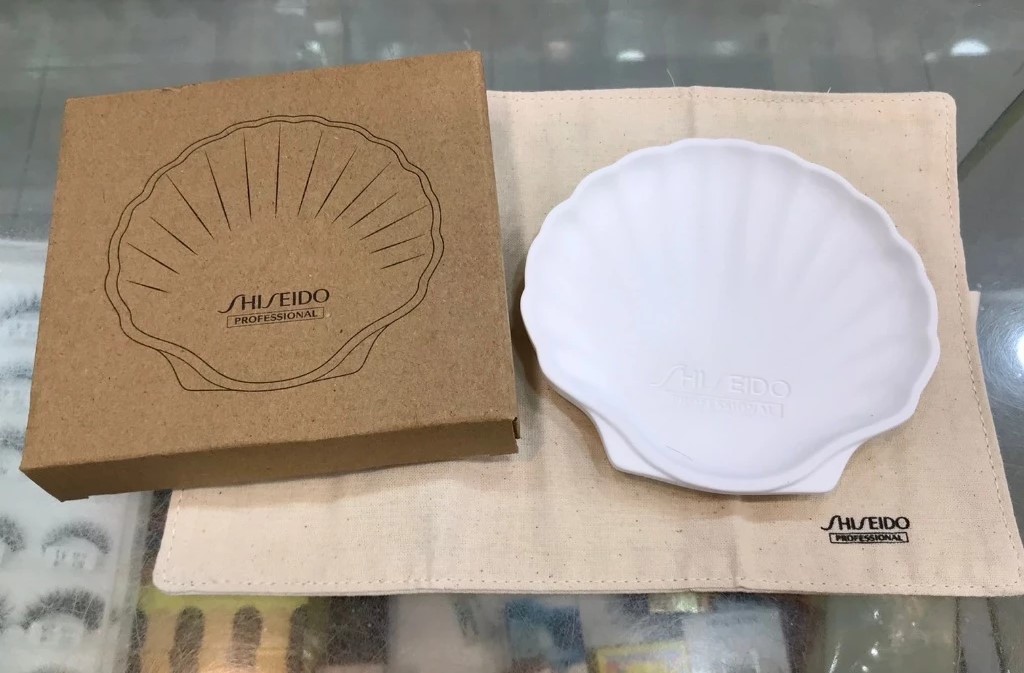 便宜生活館【工具】日本 資生堂 SHISEIDO 資生堂-SCM貝殼擴香盤(長*12公分 寬*11公分) (限量版-貝殼) 材質 頂規精緻石膏 全新公司貨 (可超取)