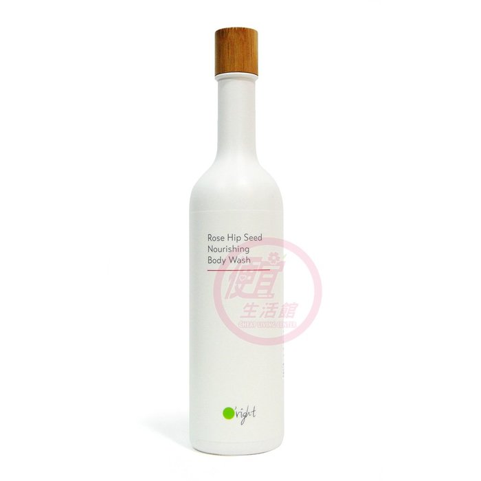 便宜生活館【沐浴乳】歐萊德 O'right 髮色橘子 玫瑰果潤澤沐浴乳400ml 保濕光澤、肌膚清潔專用 公司貨(可超取)