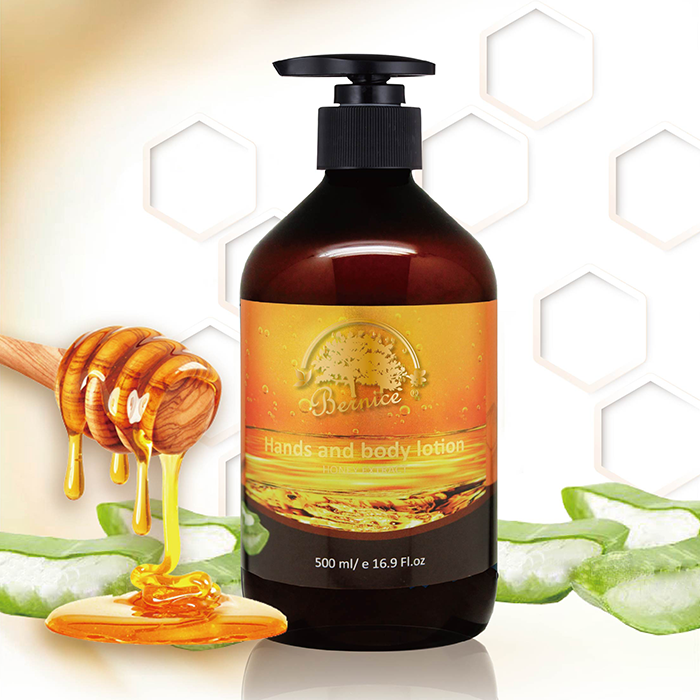 【美妝商品】柏妮絲 BERNICE 蜂蜜蘆薈潤膚乳500ml 保濕滋潤肌膚/質地清新易塗抹 公司貨(可超取)