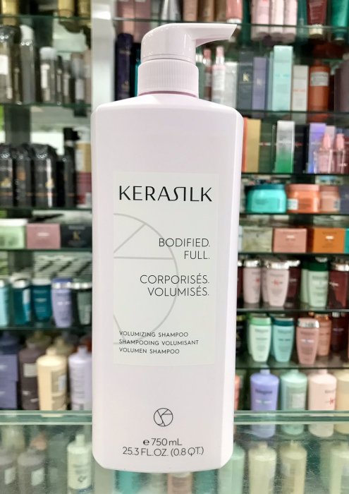 便宜生活館【洗髮精】歌薇 KERASILK 絲馭洸 輕盈蓬蓬髮浴750ml 針對細軟/扁塌髮/提供蓬鬆專用 全新公司貨 (可超取)