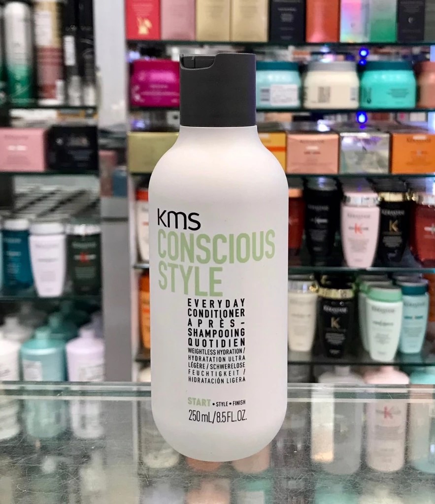 便宜生活館【瞬間護髮】KMS 純淨意識 日常重建素300ml 有機天然成份/任何髮質專用 全新公司貨 (可超取)