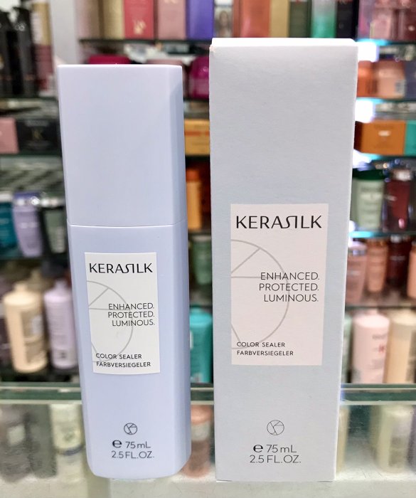 便宜生活館【免沖洗護髮】歌薇 KERASILK 絲馭洸 慕光戀色髮露75ml 針對漂染過後髮質護色專用 全新公司貨 (可超取)