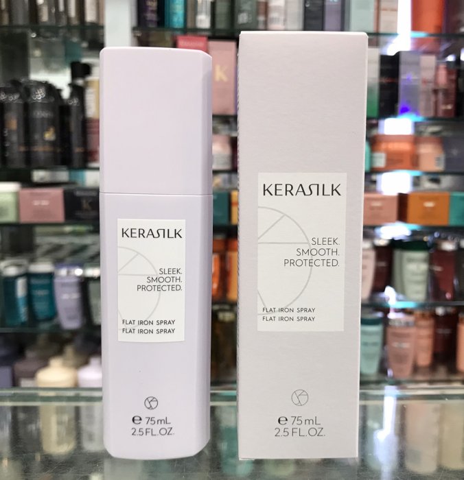 便宜生活館【免沖洗護髮】歌薇 KERASILK 絲馭洸 無瑕抗熱打底髮霧75ml 柔亮/柔順/熱工具保護 全新公司貨 (可超取)