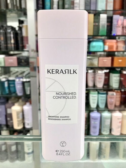 便宜生活館【洗髮精】歌薇 KERASILK 絲馭洸 質順柔緻髮浴250ml 針對粗硬髮/自然捲/毛燥髮專用 全新公司貨 (可超取)
