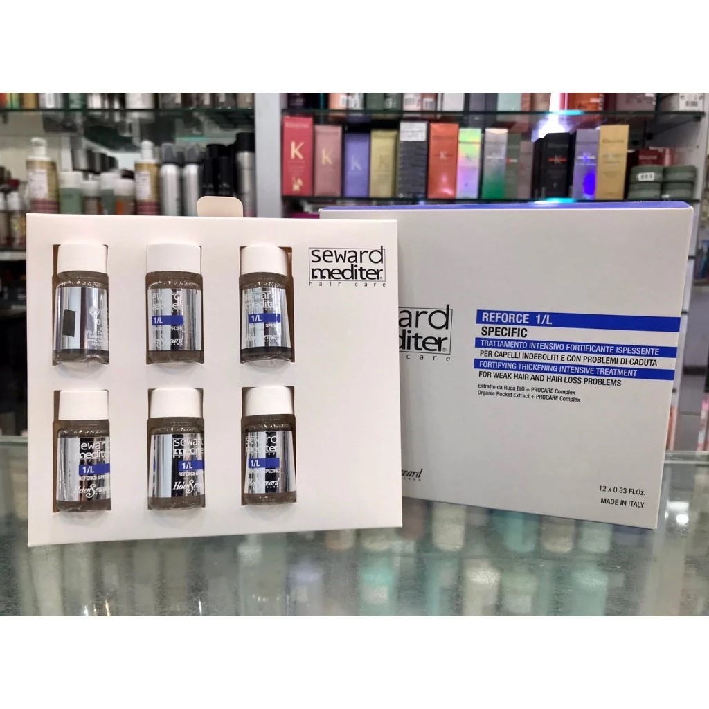 便宜生活館【頭皮調理】西苓 Helen Seward婕妮雅 1/L強健精華原液10ML(加強濃縮版)x12 髮量稀少、易落髮、頭皮調理專用(免沖洗) 全新公司貨 (可超取)