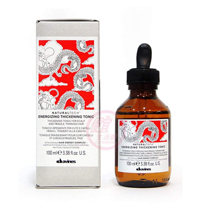 便宜生活館【頭皮調理】達芬尼斯Davines 能量豐茂髮根強健菁露100ml 異常落髮/髮質易分叉斷裂專用 全新公司貨