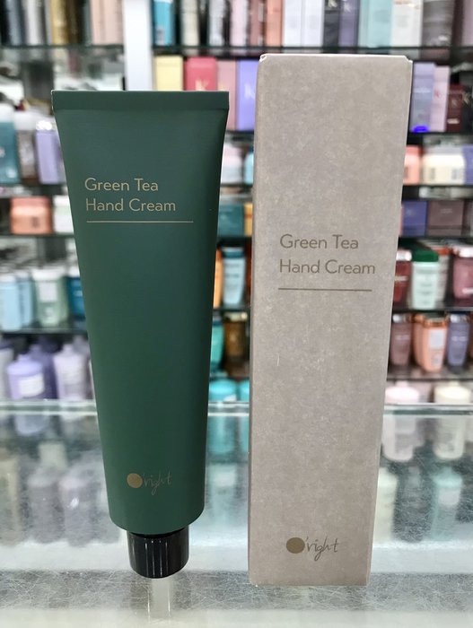 便宜生活館【美妝商品】歐萊德 O'right 髮色橘子 綠茶護手霜100ml 滋養手部肌膚專用 全新公司貨 (可超取)