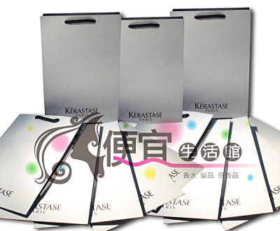 【其他】K’ERASTASE 卡詩紙袋 白色紙袋 (1個10元5個40)